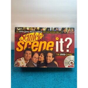Seinfeld Scene It? The DVD Game Trivia Board Game Mattel Optreve Complete 2006
